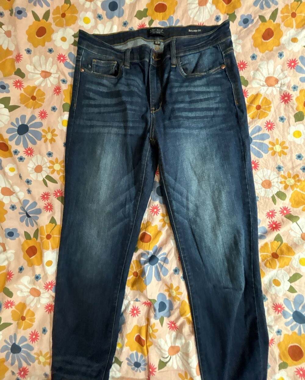 Judy Blue Los Angeles Relaxed Fit Denim Jeans